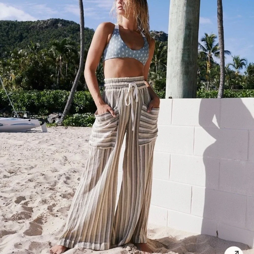 high rise striped pockets women's size XS - Picture 3 of 6